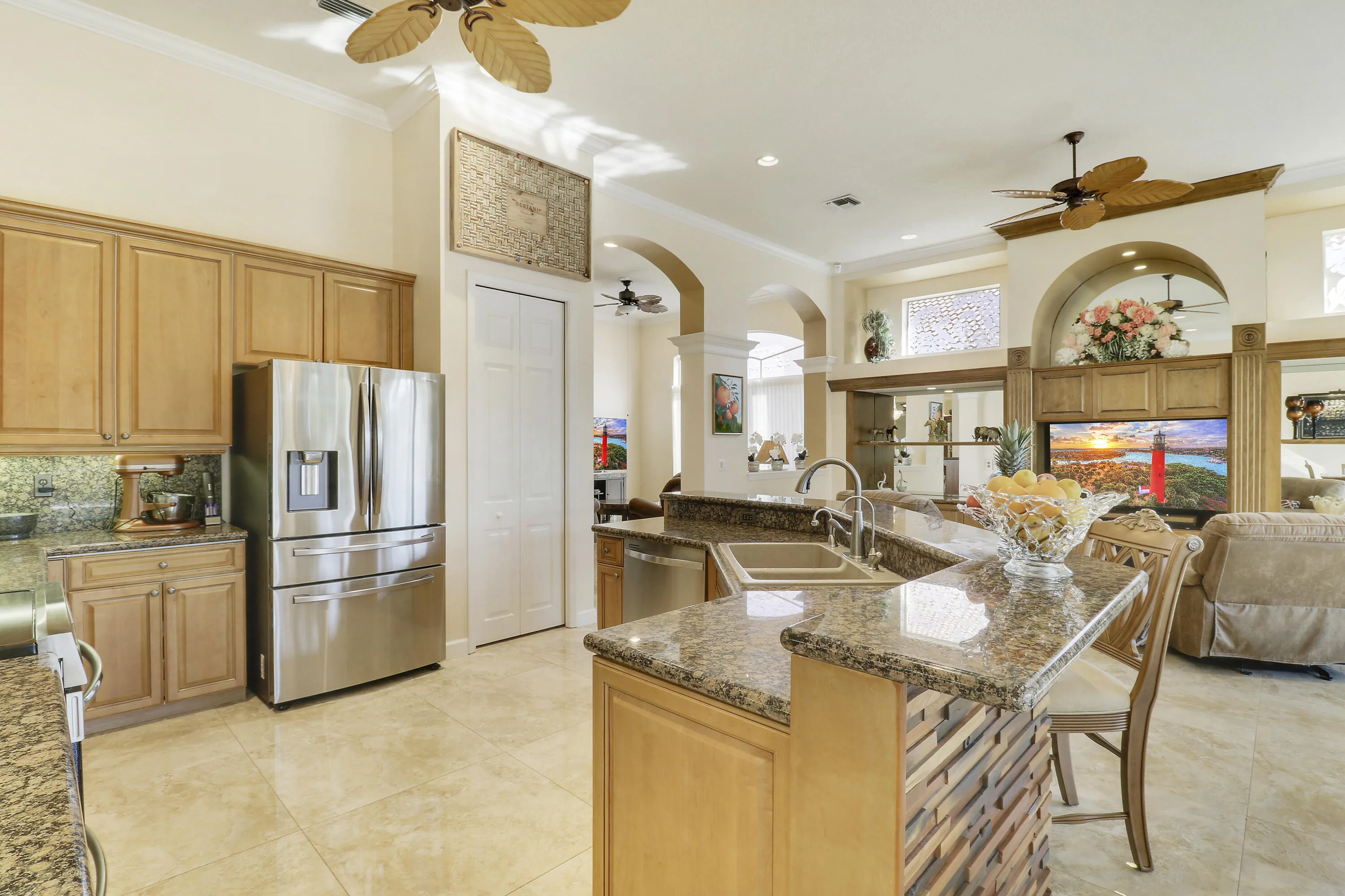 Kitchen with Stainless Steel Appliances