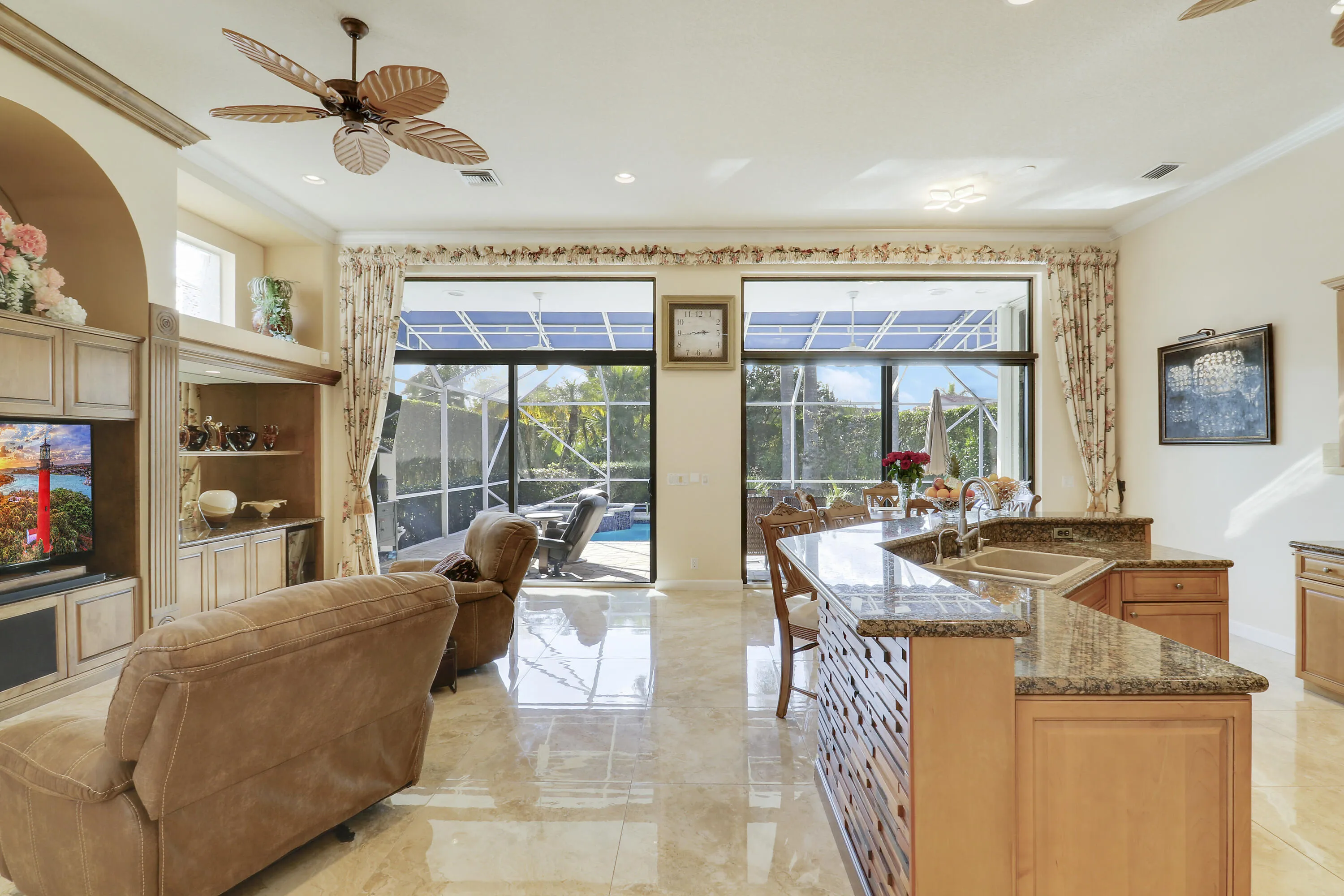 Entrance to Family Room