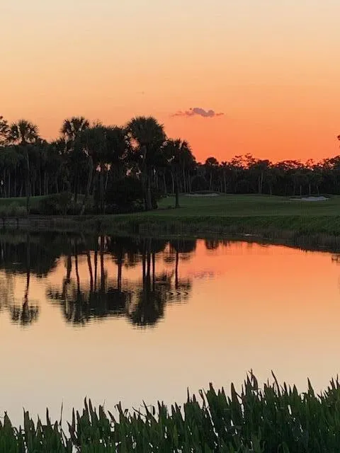 Sunset on Lake