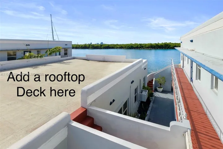 HOA bylaws allow to add rooftop deck on roof.