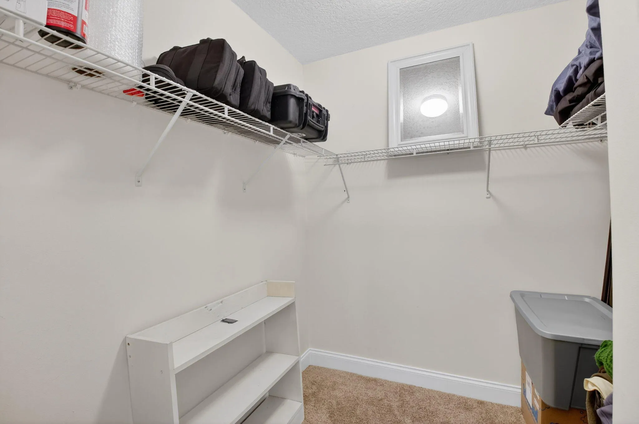 Walk in closet in Primary Bedroom