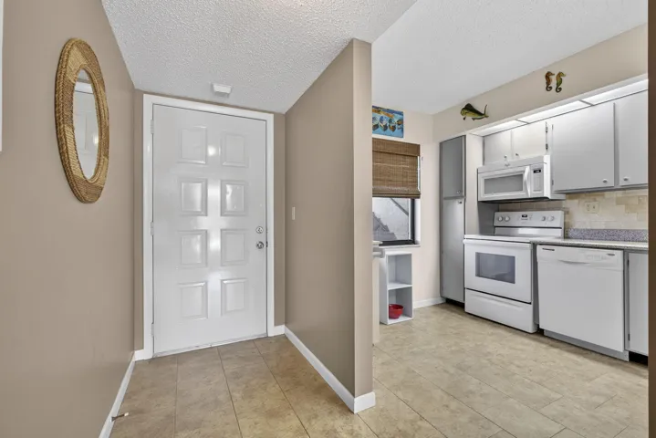 Entry and Kitchen