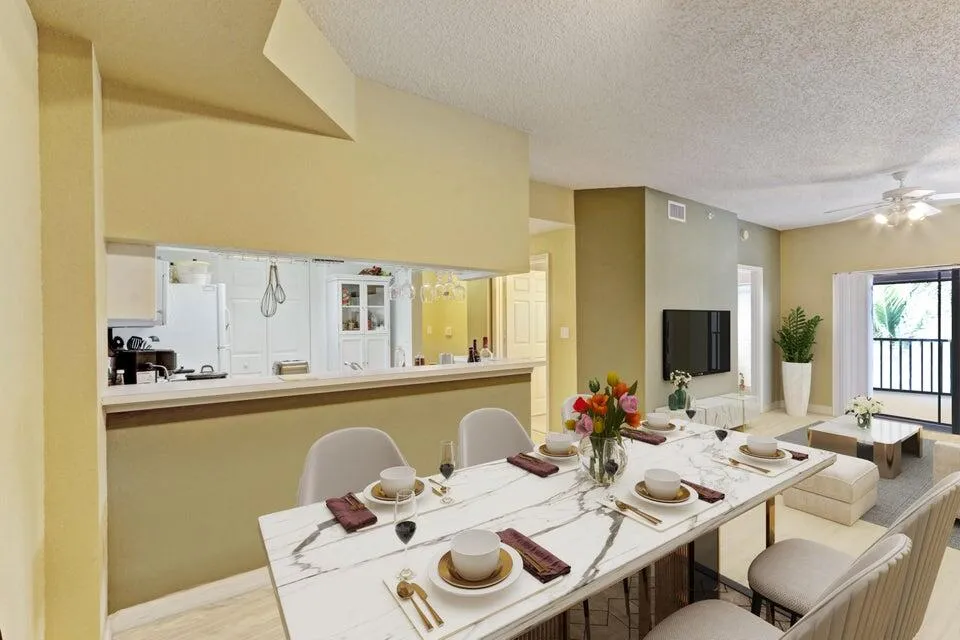 dining room white