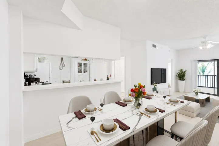 dining area-staged