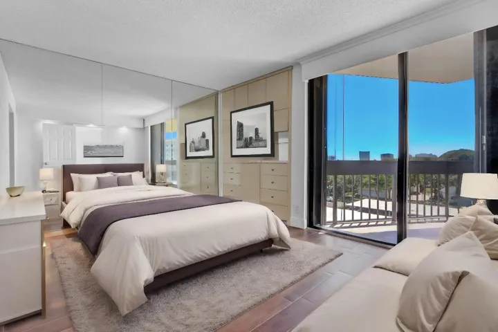 Bedroom Sample Virtual Staged