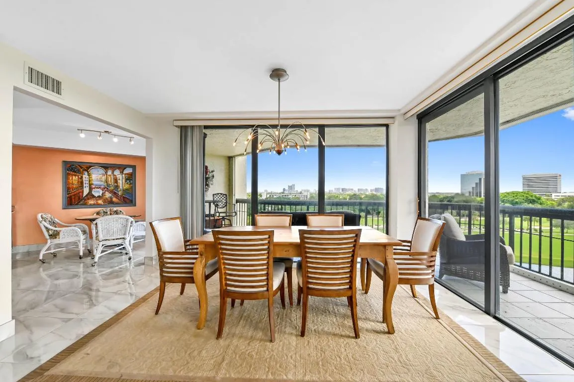 DINING AREA OPEN TO KITCHEN