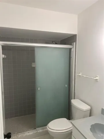 2nd Bathroom/ Guest Bathroom - new vanity was just installed.... not seen in this picture.