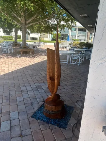 Entrance to the club house - Stuart is known as the Sailfish Capital of the World