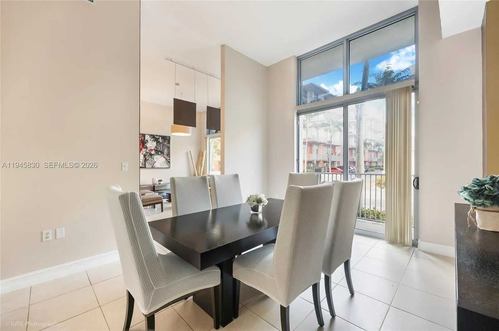 Formal dining area