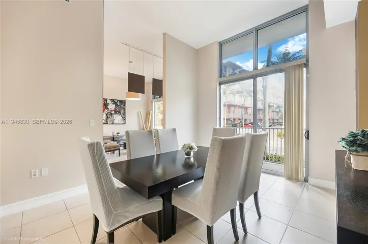 Formal dining area