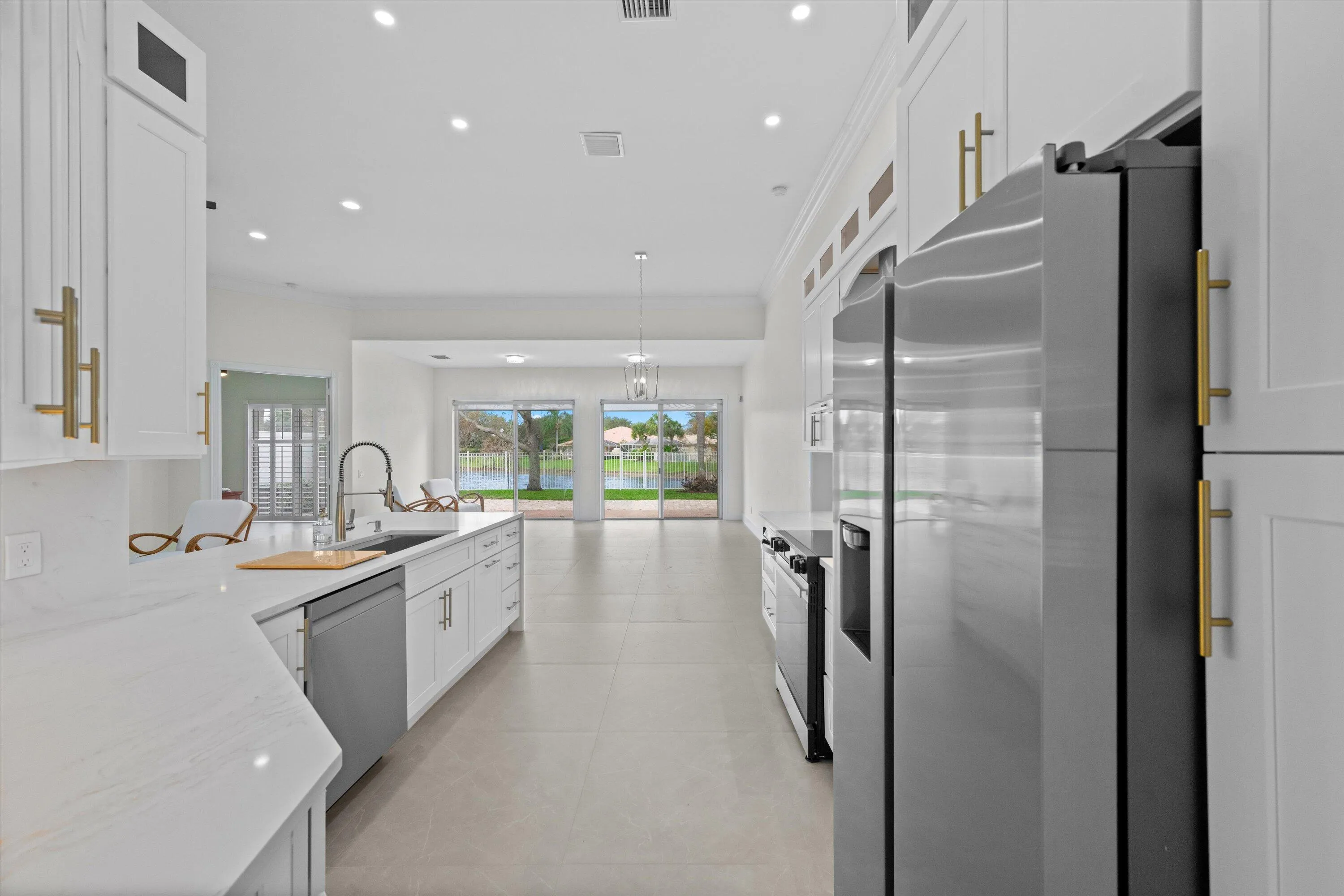 Kitchen to Dining