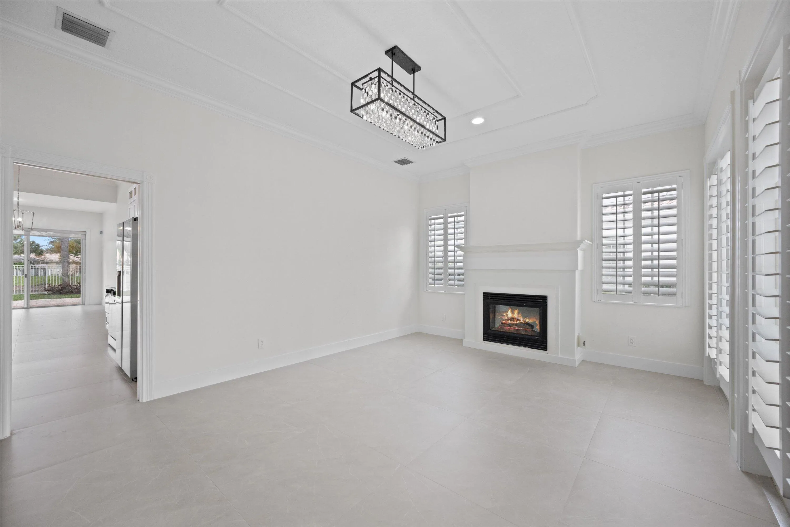 Foyer to Living