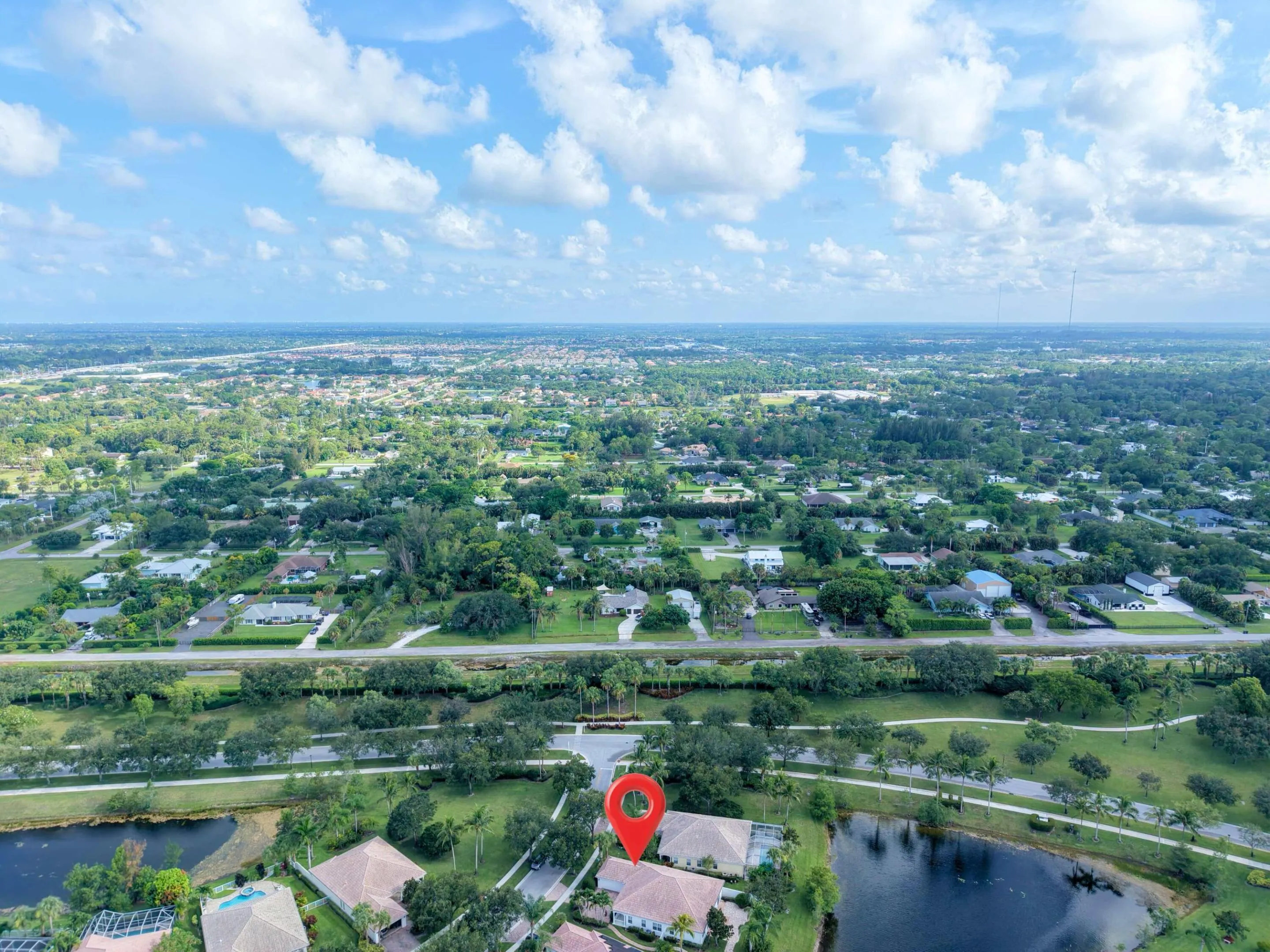 Panoramic to South