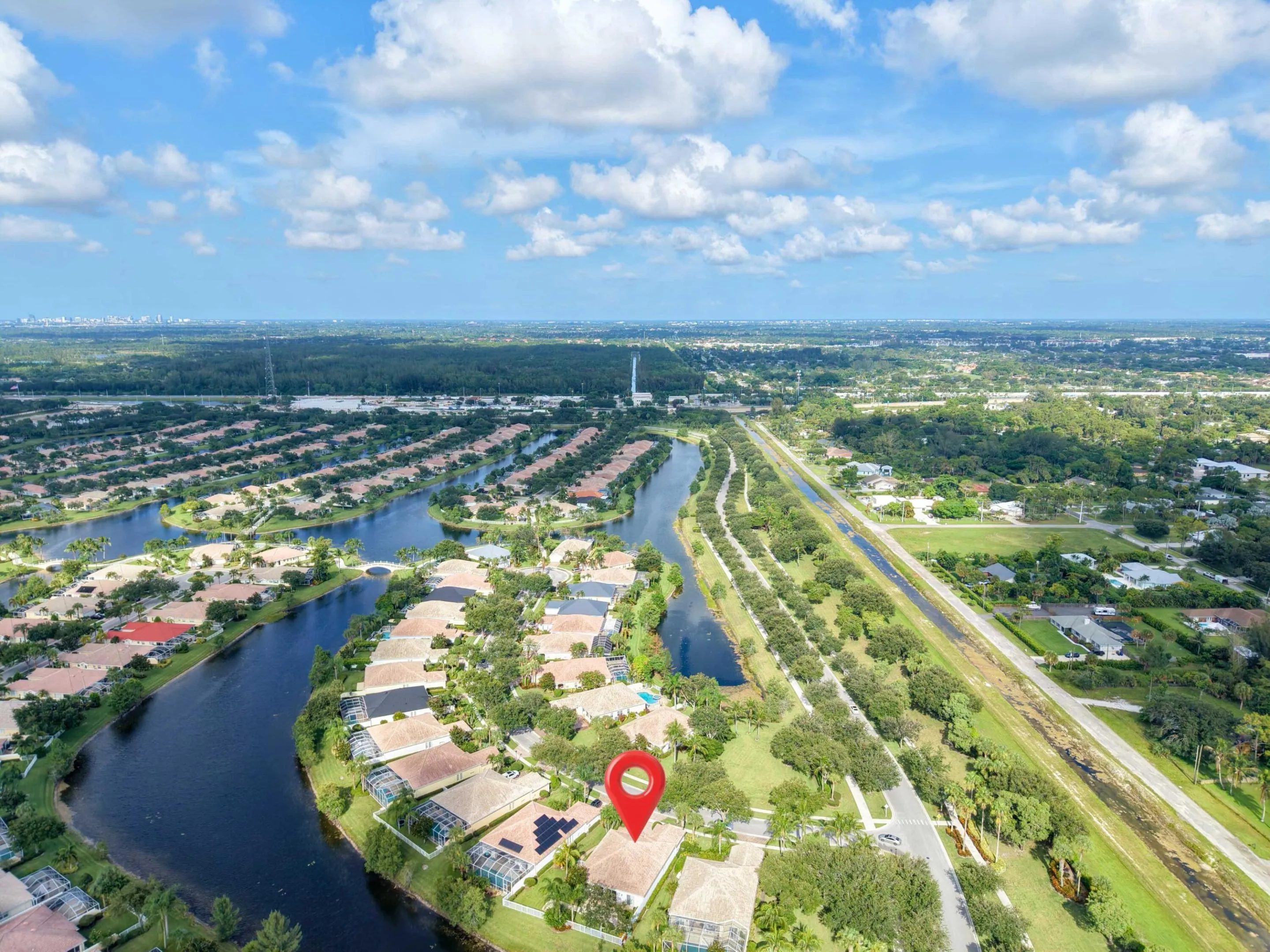 Panoramic to East