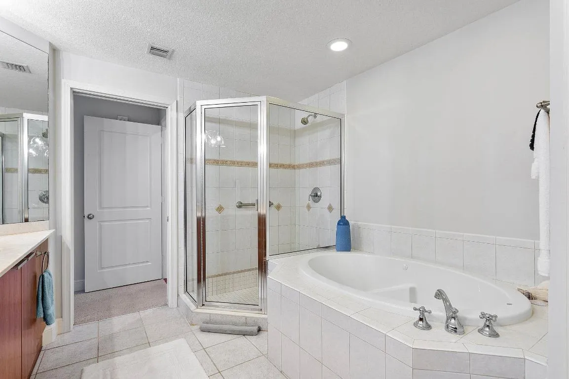 spacious primary bath