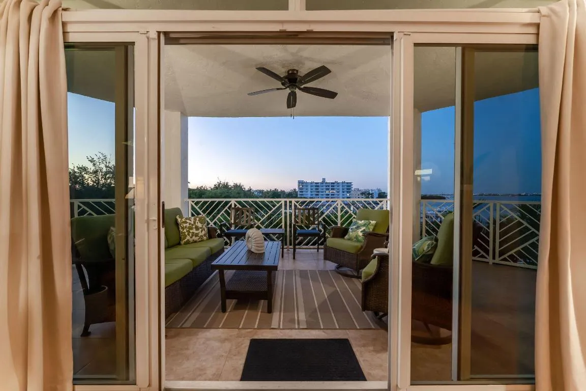 enormous balcony