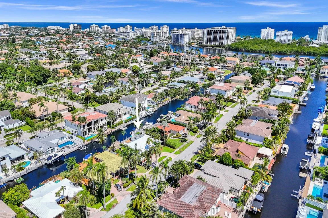 Aerial Neighborhood View