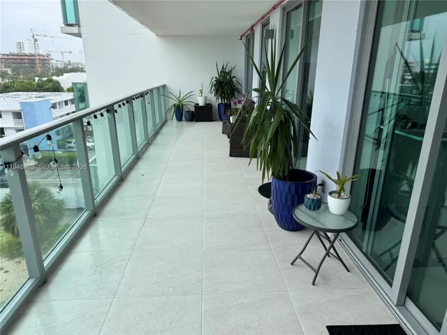 Extra Large Balcony