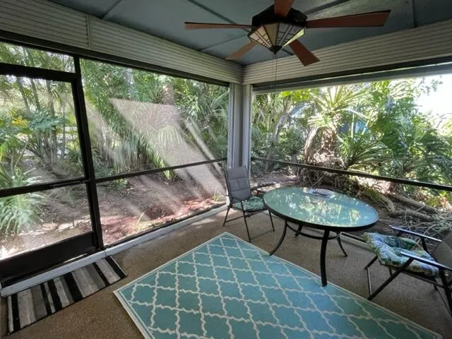 screened patio