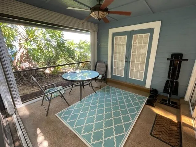 screened patio