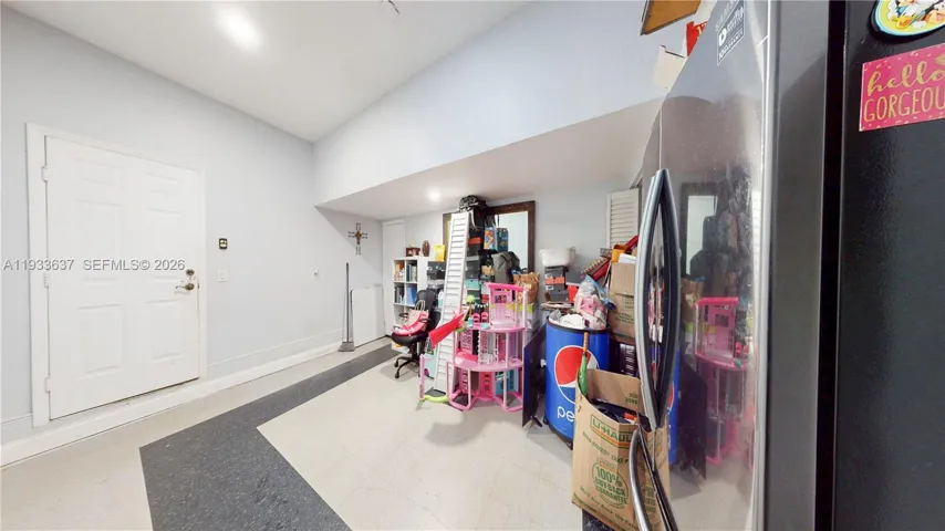 Converted garage can be used as a Home Office