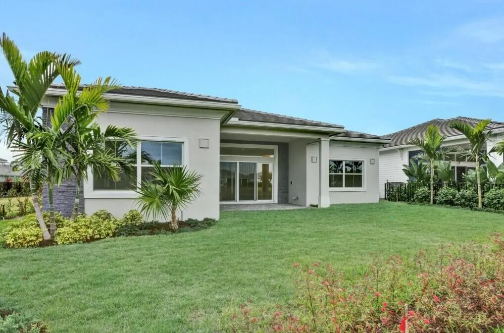 REAR VIEW OF HOME