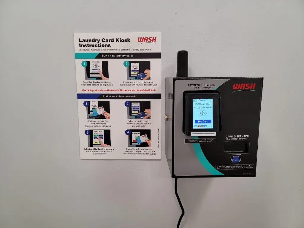 Laundry paying system