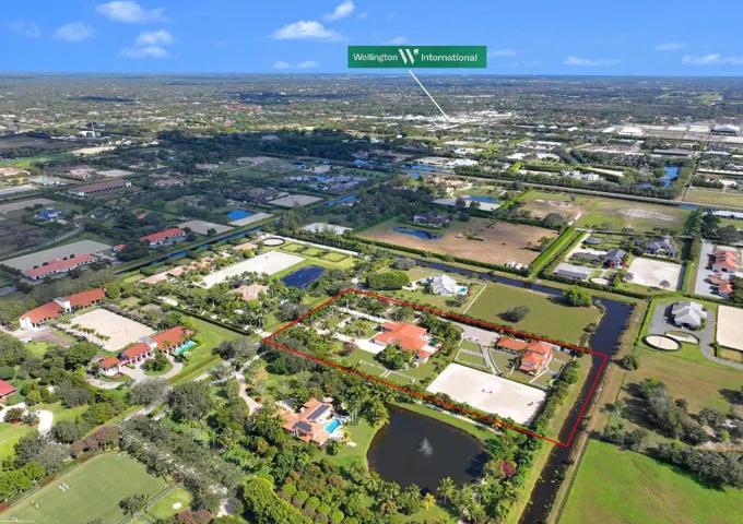 Aerial looking NE towards WEF