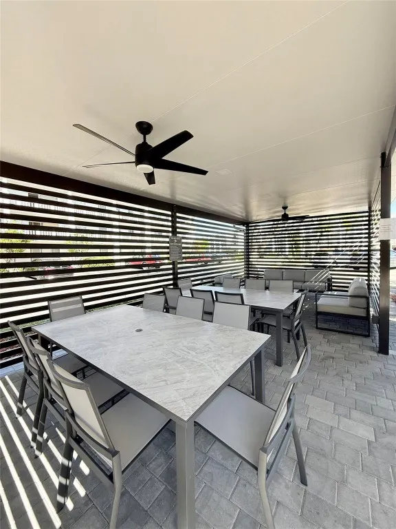 BBQ area