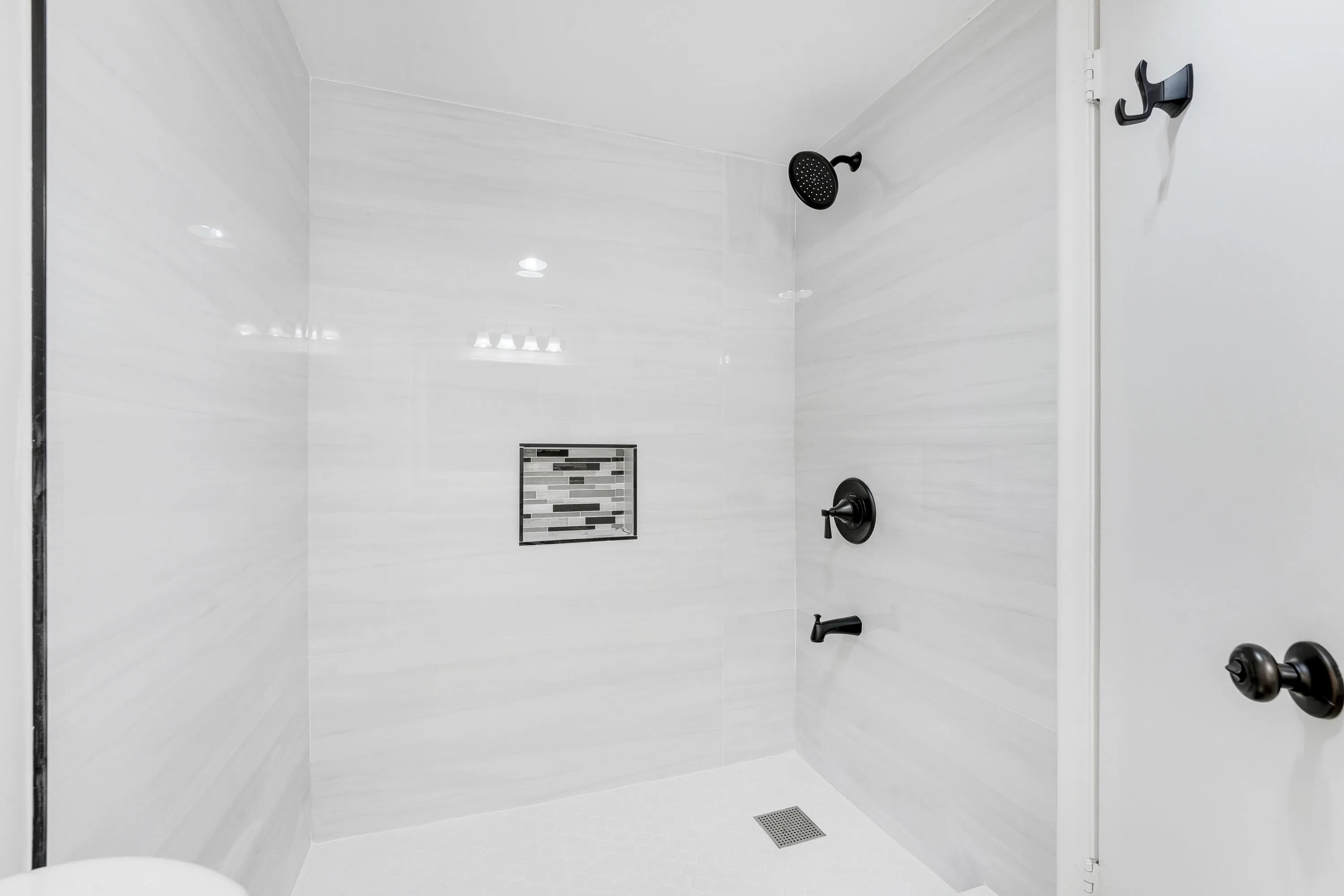 main shower