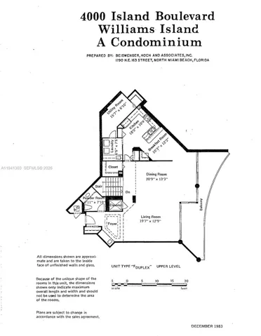 Upper Level Floor Plan