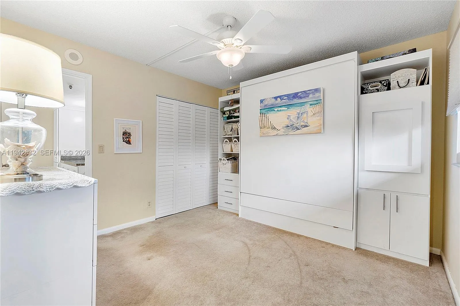 Murphy Bed in the guest bedroom
