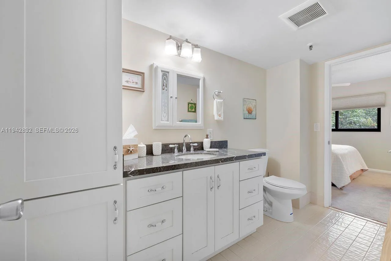Guest / 2nd Bathroom with updated vanity and cabinets