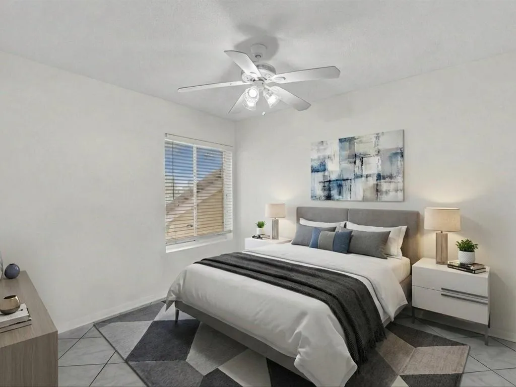 Virtually Staged Bed 2
