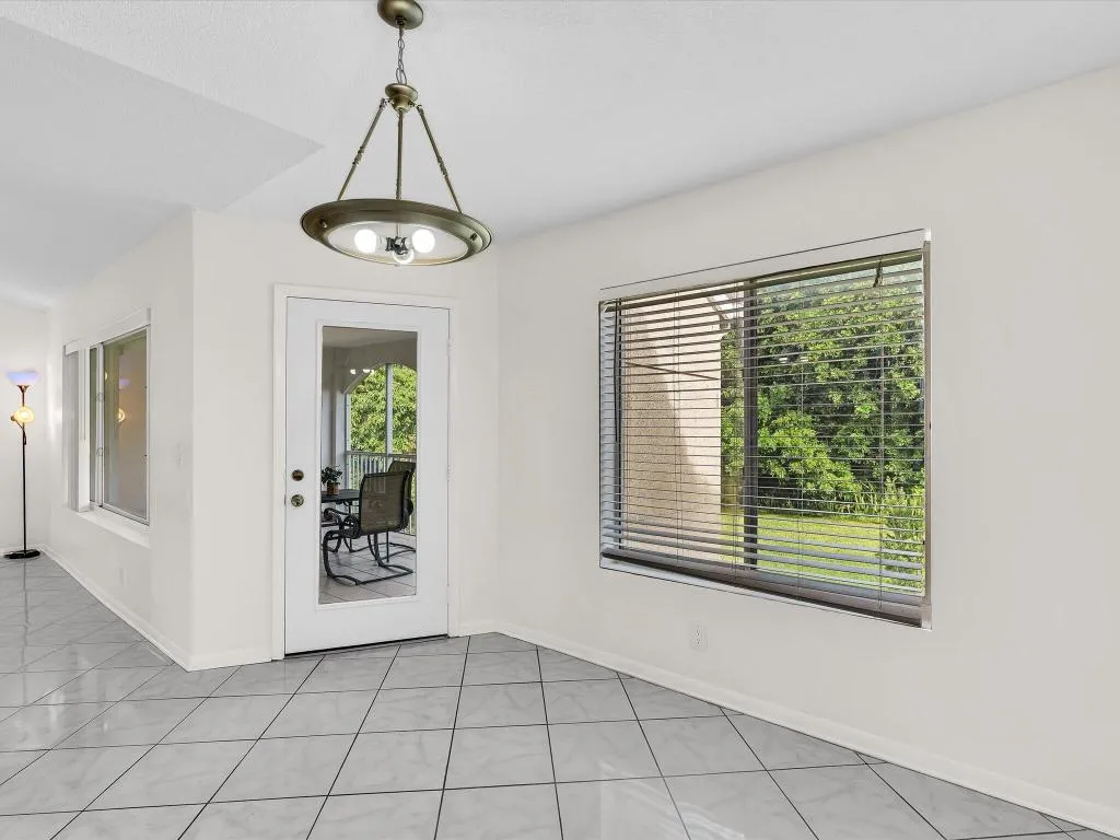 Dining Area to Balcony