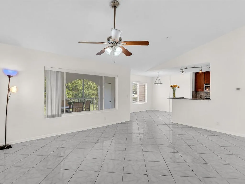 Spacious open Living Area