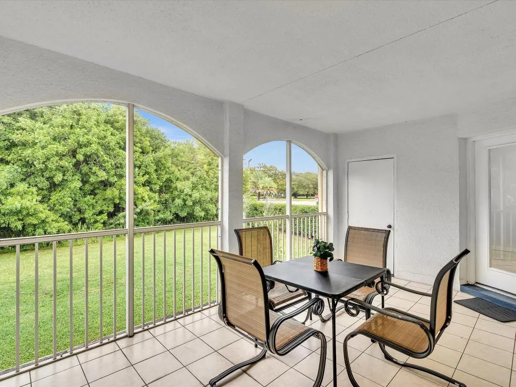 Balcony and Storage Room