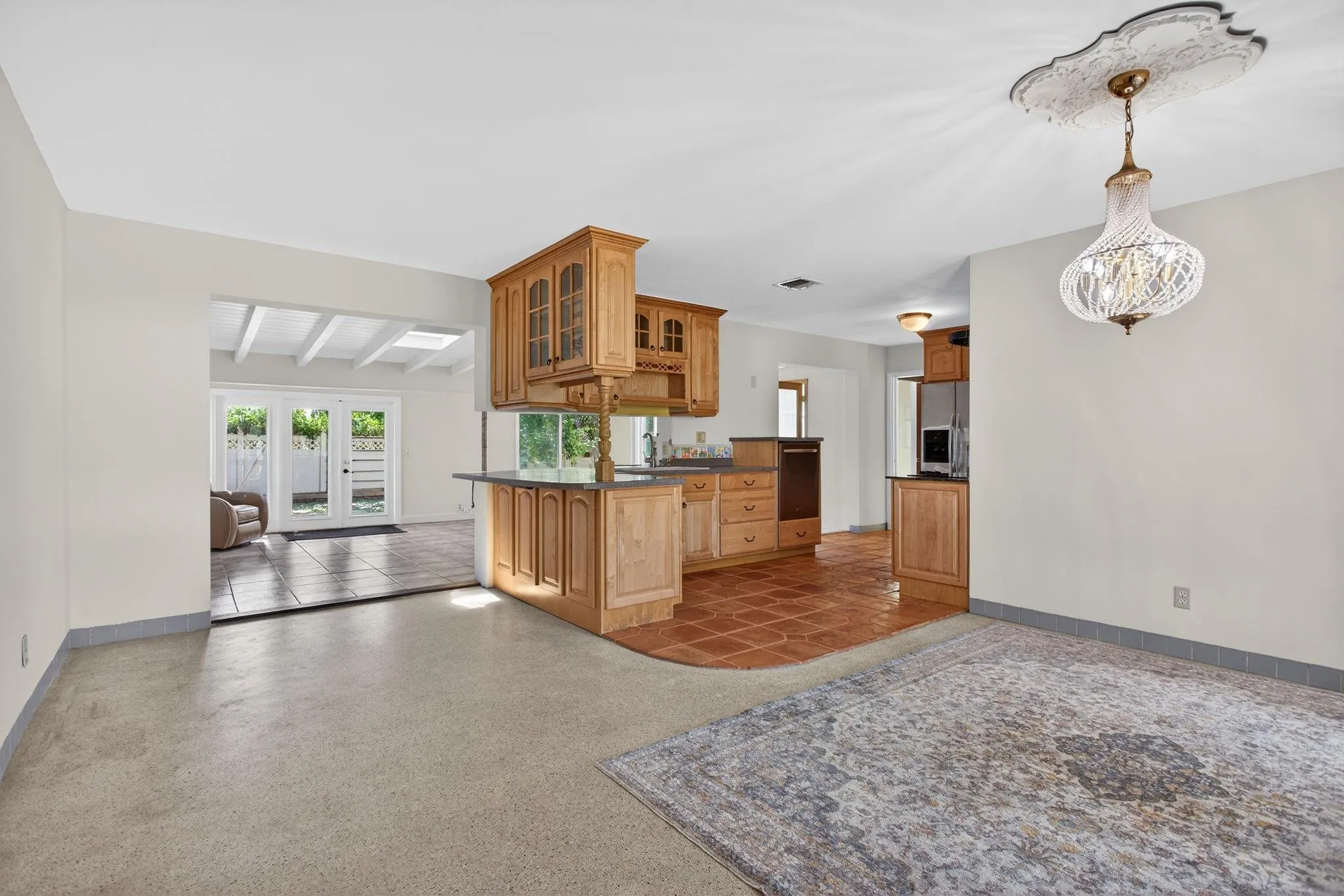 Open floor plan