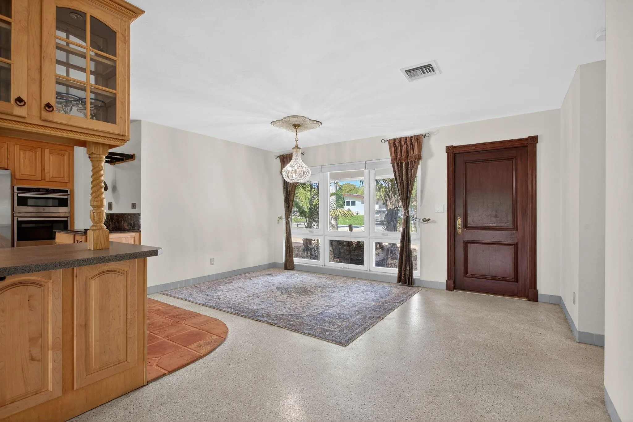 Terrazzo flooring