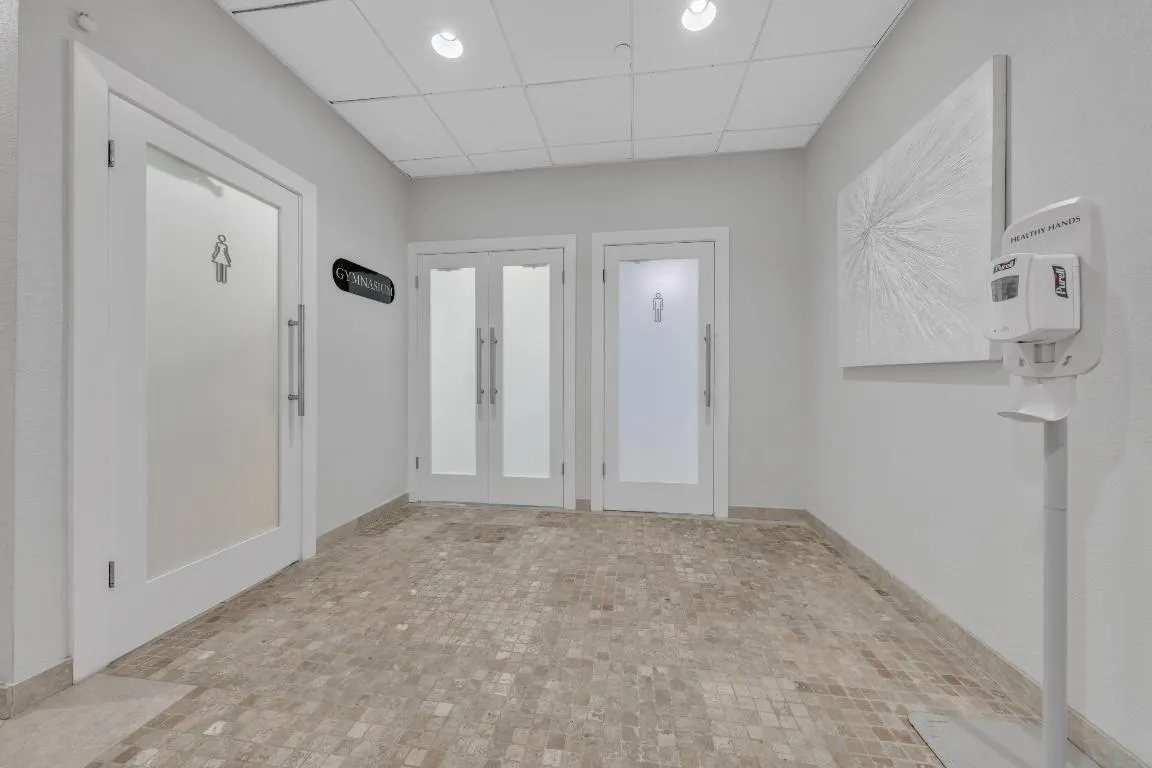 Gym and spa area