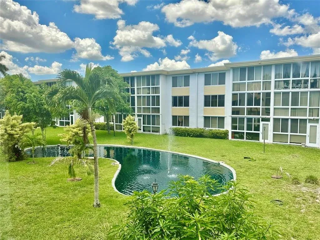 View from patio