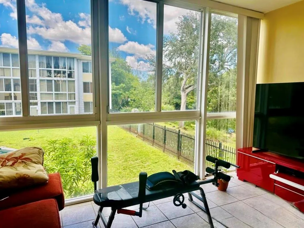 Enclosed patio