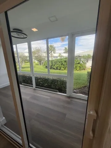 tiled floors on porch