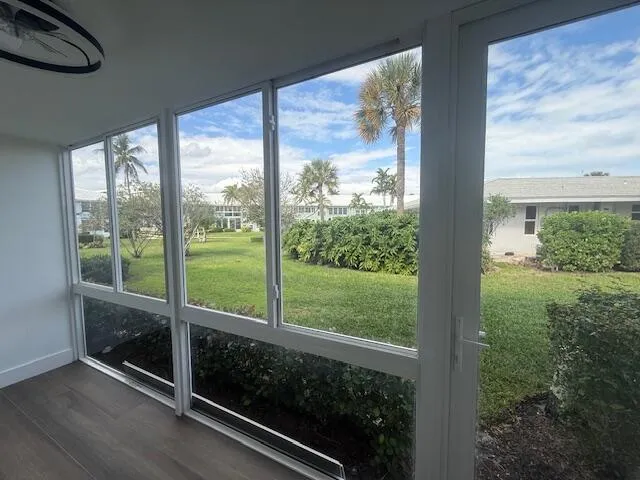 enclosed porch
