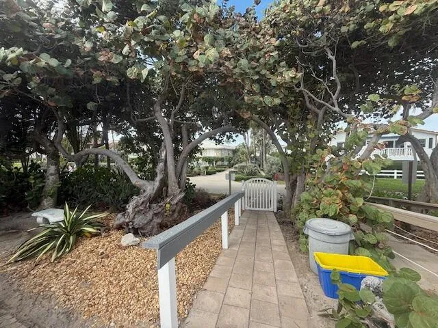 beach walk way