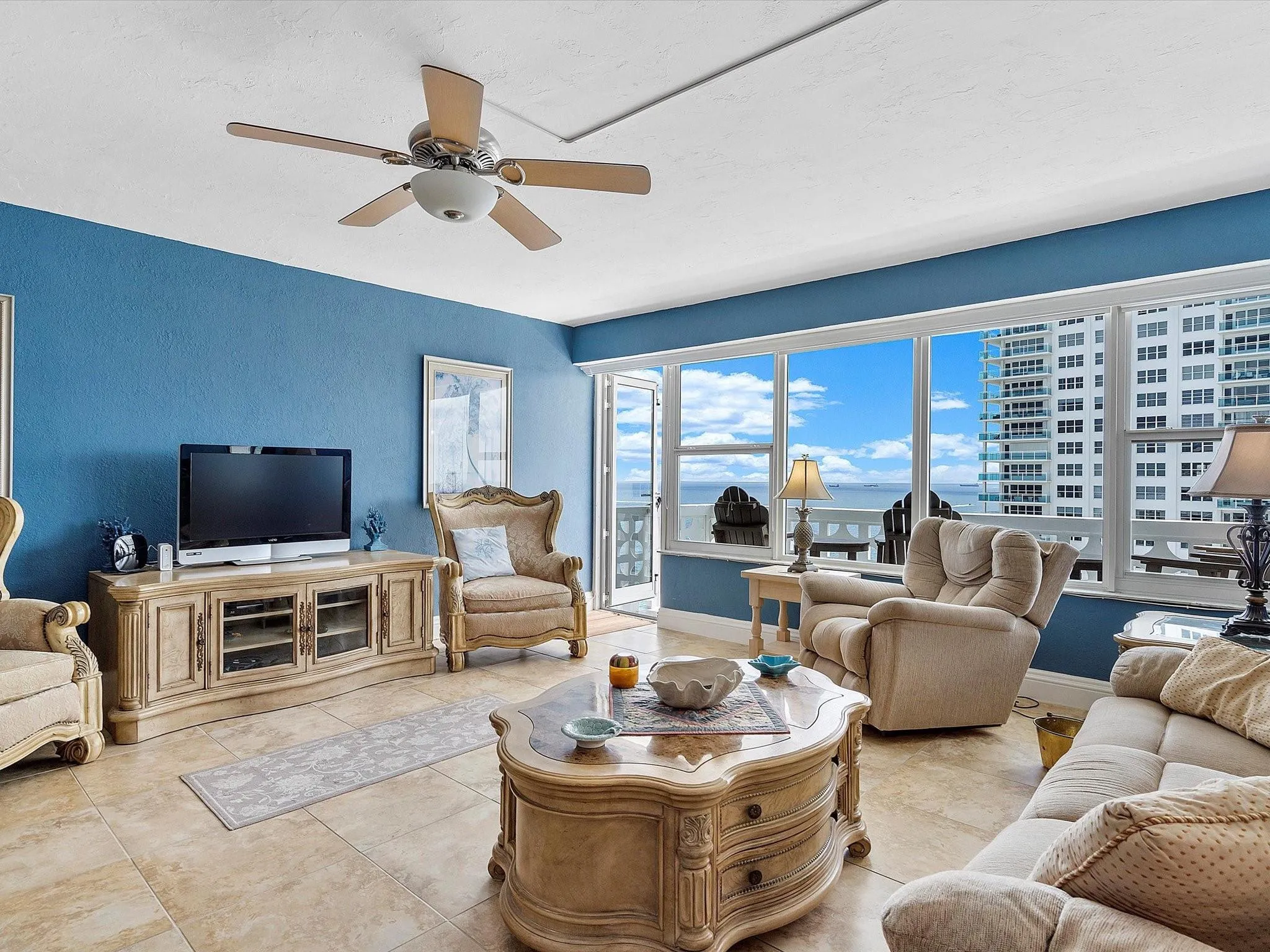 Furniture was virtually removed