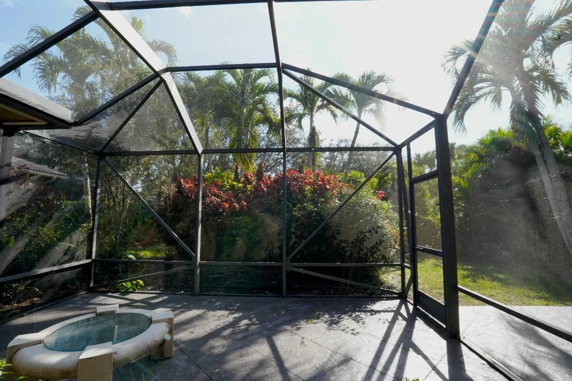 screened patio