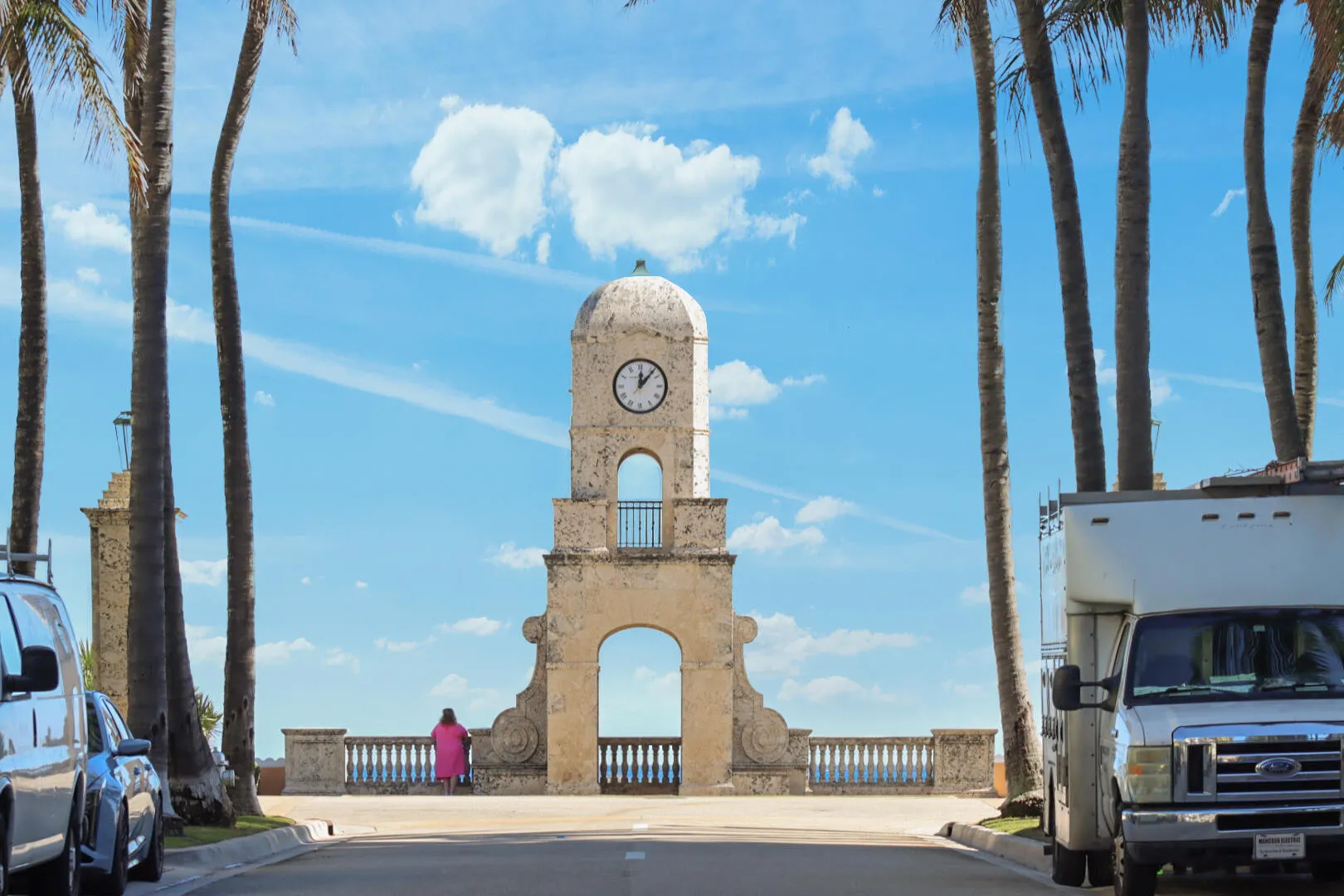 Clock Tower Palm Beach Florida