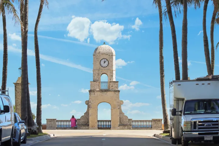 Clock Tower Palm Beach Florida