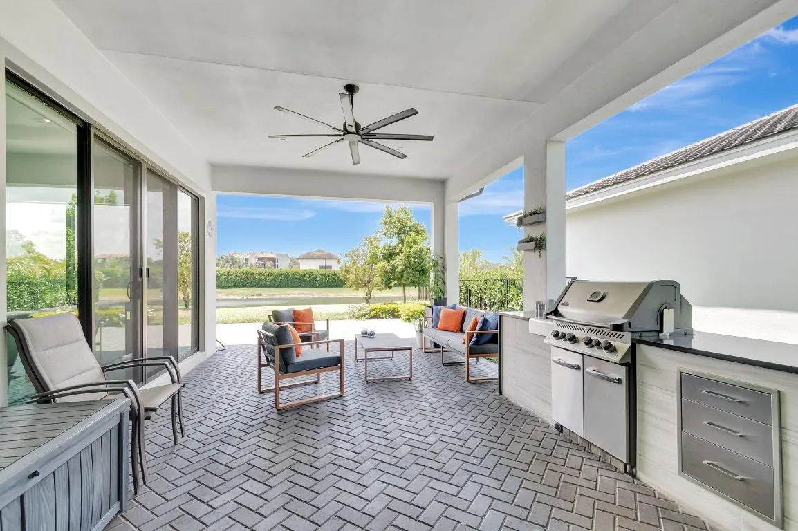 Covered Summer Kitchen